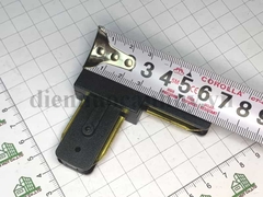 Đầu nối vuông góc cho thanh ray đèn rọi NV - mầu đen