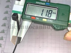 Dây thít nhựa mầu đen, dài 25 cm bản rộng 5mm