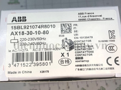 Công tắc tơ khởi động từ ABB 3P 18A 220-230V AC-AX18-30-10-80