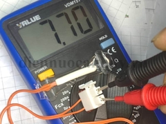 Cảm biến tủ lạnh LG Hàn quốc dây cam có rắc cắm, loại tốt, không đóng hộp