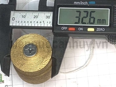 Quả dọi đồng thau số 2 cỡ nhỡ phi 32