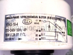 Quạt Dàn Lạnh Đa Năng 18W 5 Dây Trục Ngắn 40mm YDKS-18-4