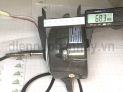 Quạt dàn nóng điều hòa Wolong 32W 3 dây ren ngược cánh quay xuôi chiều