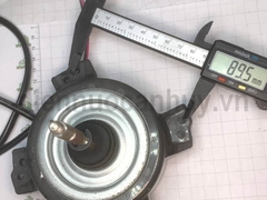 Quạt dàn nóng điều hòa Wolong 32W 3 dây ren ngược cánh quay xuôi chiều