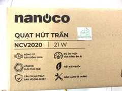 Quạt hút âm trần Panasonic Nanoco NCV2020 - 21W