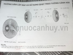 Quạt treo tường cánh 450 QTT450 Vinawin điện cơ