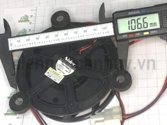 Quạt tủ lạnh phi 100 Toshiba 12V 0.11A Nidec GW10C12MS2BA