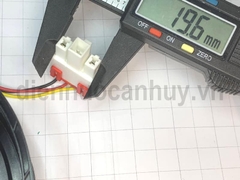 Quạt tủ lạnh tròn phi 124 Hitachi 12V 0.13A GW12E12MS3B