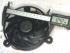Quạt tủ lạnh tròn phi 124 Hitachi 12V 0.13A GW12E12MS3B