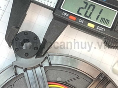 Quạt tủ lạnh tròn phi 124 Hitachi 12V 0.13A GW12E12MS3B