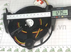 Quạt tủ lạnh tròn phi 124 Hitachi 12V 0.13A GW12E12MS3B