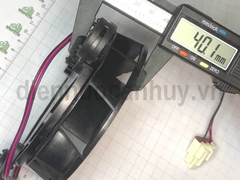 Quạt tủ lạnh tròn phi 124 Toshiba 12V 0.171A Nidec GW12E12MS1FB