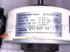 Quạt Dàn Lạnh Haier DC310V 40W 5 dây