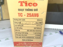 Quạt hút mùi Tico gắn tường 25AV6 lỗ mở 300x300