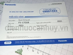 Quạt hút mùi trần ngang ống 100mm Panasonic FV-17CU9