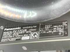 Quạt hút mùi trần ngang ống 100mm Panasonic FV-17CU9