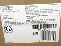 Quạt hút trần ngang Panasonic 10.5W FV-24CU9