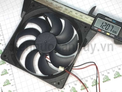Quạt tủ lạnh 12x12cm 12V 0.15A 2 dây