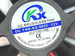 Quạt nhựa 12V 9x9 dày 25mm
