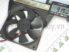 Quạt nhựa 12V 9x9 dày 25mm
