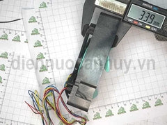 Quạt tủ lạnh Panasonic inverter 11x11cm 4 dây cánh xanh