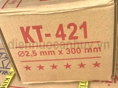 Que hàn sắt kim tín KT 421 đường kính 2.5mm