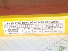Que hàn sắt kim tín KT 421 đường kính 2.5mm