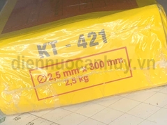 Que hàn sắt kim tín KT 421 đường kính 2.5mm