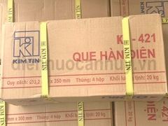 Que hàn sắt kim tín KT 421 đường kính 3.2mm