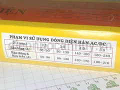 Que hàn sắt kim tín KT 421 đường kính 3.2mm