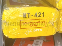 Que hàn sắt kim tín KT 421 đường kính 4.0mm