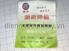 Que hàn nhôm lõi thuốc 2mm dài 37cm