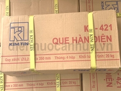 Que hàn sắt kim tín KT 421 đường kính 3.2mm