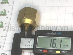 Rắc co ống đồng 16 đúc xịn