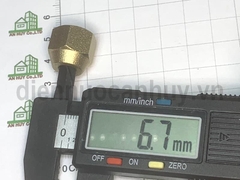 Rắc co ống đồng 6 đúc xịn