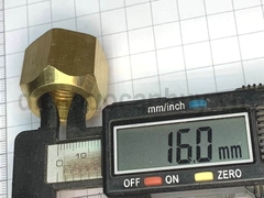 Rắc co ống đồng điều hòa 16 tiện ren trong 1/2