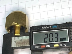 Rắc co ống đồng điều hòa 16 tiện ren trong 1/2