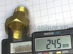 Rắc co chân đui đồng hồ nước đồng