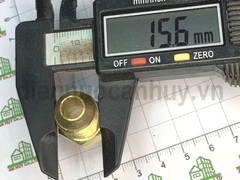 Rắc co đầu đực ống đồng 10 (Ren ngoài 3/8 - Chuẩn 16mm) - Đầu hàn cốt đồng
