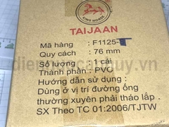 Rắc co nhựa PVC Taijaan 76