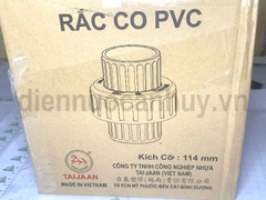 Rắc co nhựa PVC Taijaan cho ống 110