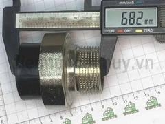 Rắc co ren ngoài 40-11/4 đen PPR UV Vesbo