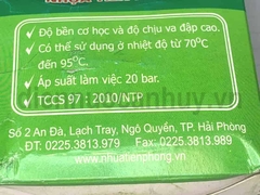Rắc co ren ngoài PPR Tiền Phong D50x11/2 inch