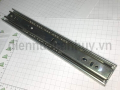 Ray trượt bi 3 tầng NewEra 300mm (30cm). Ray kéo ngăn kéo tủ bếp 30kg thép mạ kẽm công nghệ Đức