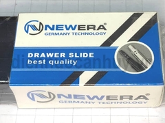 Ray trượt ngăn kéo 3 tầng 25cm Newera