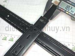 Ray trượt ngăn kéo 3 tầng rẻ loại 45 cm thiếu