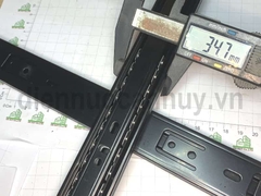 Ray trượt ngăn kéo 3 tầng rẻ loại 45 cm thiếu