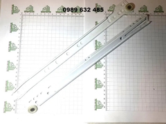 Ray trượt ngăn kéo dùng bánh xe đơn dài 45cm