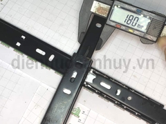 Ray trượt ngăn kéo rẻ 2 tầng loại 30 cm