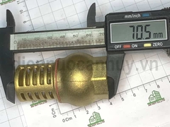 Rọ đồng Double-lin ống DN20 ren 3/4inch (25mm)